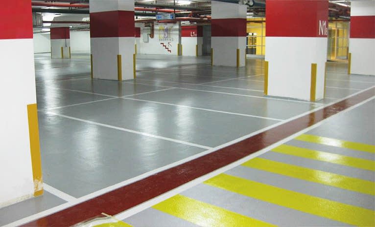 Sprey Polyurea Otopark Zemin Kaplama